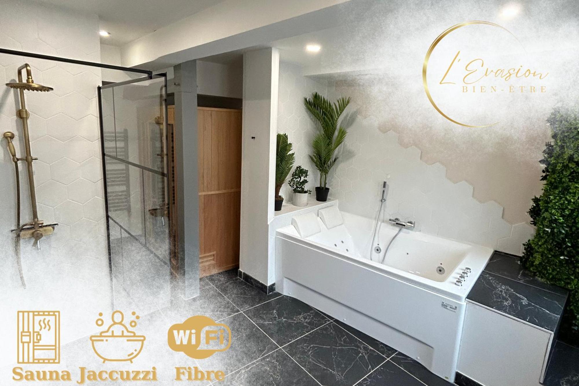 L'Evasion Amboise, Sauna Jacuzzi Exteriér fotografie